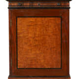 A REGENCY FIGURED MAHOGANY AND EBONY-INLAID PEDESTAL LIBRARY TABLE - фото 6