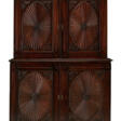 AN ANGLO-INDIAN HARDWOOD TWO-PART CABINET - Archives des enchères