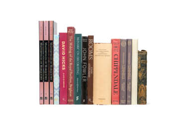A GROUP OF TWELVE BOOKS RELATING TO ENGLISH FURNITURE AND INTERIOR DESIGN