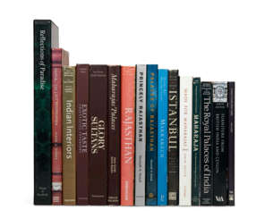 A GROUP OF SIXTEEN BOOKS RELATING TO NORTH AFRICAN AND INDIAN ARCHITECTURE AND INTERIOR DESIGN
