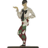 A SET OF ELEVEN PAINTED WOOD FIGURINES REPRESENTING DANCERS OF THE DIAGHILEV BALLET RUSSES - фото 12