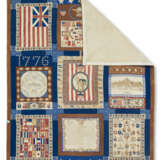 AN AMERICAN PIECED AND APPLIQUED PRINTED COTTON 'KERCHIEF' CENTENNIAL QUILT - photo 2