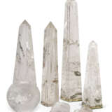 A GROUP OF ROCK CRYSTAL TABLE OBJECTS - photo 2