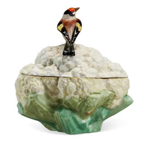 A CONTINENTAL PORCELAIN CAULIFLOWER BOX AND COVER - Foto 6