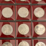Reigen Silbermünzen historisch und modern, - photo 3