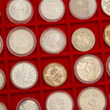 Alukoffer Weltmünzen - Ca. 100 Stück meist Silbermünzen, - photo 6