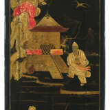 A SUITE OF TWENTY-SEVEN ENGLISH JAPANNED PANELS AND A CHIMNEY-PIECE - photo 3