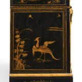 A GEORGE III CHINESE LACQUER, BLACK-AND-GILT JAPANNED, AND PARCEL-GILT COMMODE - фото 4