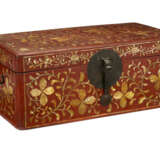 A KOREAN RED LACQUER CHEST - фото 2