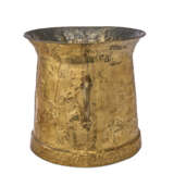 A FRENCH BRASS DAIRY PAIL - photo 2