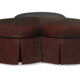 A CONTEMPORARY UPHOLSTERED POUF - photo 2