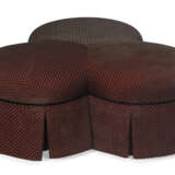 A CONTEMPORARY UPHOLSTERED POUF - photo 3