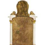 A ROYAL GEORGE III ORMOLU-MOUNTED WHITE MARBLE TEMPLE CLOCK - photo 8
