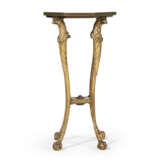 A REGENCY AMBOYNA AND PARCEL-GILT CENTER TABLE - Foto 4