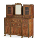 A REGENCY BRASS-INLAID AND MOUNTED MAHOGANY AND PADOUK DRESSING CABINET - photo 5