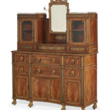 A REGENCY BRASS-INLAID AND MOUNTED MAHOGANY AND PADOUK DRESSING CABINET - photo 6