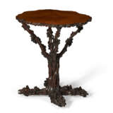 A `RUSTICK` MAHOGANY CENTER TABLE - photo 3