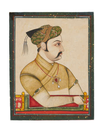 A JHAROKA PORTRAIT OF THE EMPEROR JAHANGIR - photo 1