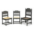 THREE ANGLO-INDIAN CHAIRS - Archives des enchères