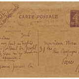 Georges Rouault writes to Man Ray - photo 1