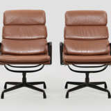 Satz von vier SOFT PAD CHAIRS von Charles Eames - фото 1
