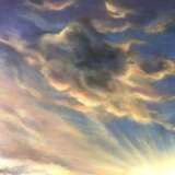 "Дом восходящего Солнца" Холст на подрамнике Масляная живопись Реализм Морской пейзаж Киргизия 2023 г. - фото 4