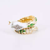 Snake Diamond Ring - photo 1