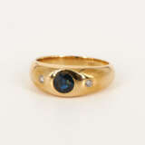 Sapphire Diamond Ring - фото 1