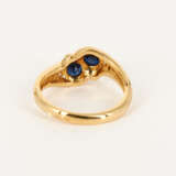 Sapphire Diamond Ring - Foto 3