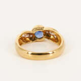 Sapphire Diamond Ring - Foto 3