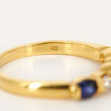 Sapphire Diamond Ring - фото 4