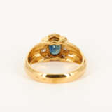 Sapphire-Diamond-Ring - photo 3