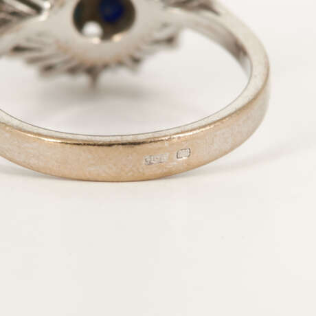 Sapphire Diamond Ring - photo 5