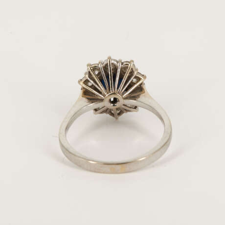 Gemstone-Diamond-Set: Ring and Earclips - Foto 3