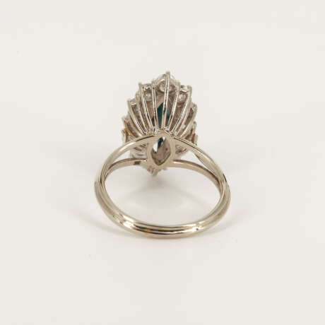 Sapphire-Diamond-Ring - photo 3