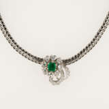 Emerald-Diamond-Necklace - photo 1