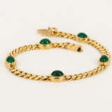 Emerald Curb Bracelet - фото 2