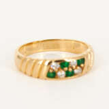 Emerald Diamond Ring - фото 3