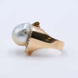 Mixed Lot: Pearl-Diamond-Ring and Pendant - photo 3