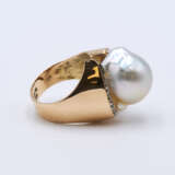 Mixed Lot: Pearl-Diamond-Ring and Pendant - фото 5