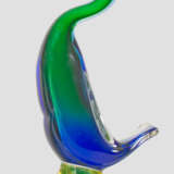 Moderne Glasskulptur eines Wasservogels von Flavio Poli - photo 1