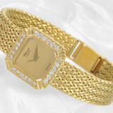 Armbanduhr: exquisite goldene Chopard Damenuhr mit Diamantlünette, Ref. 5119, 1980er-Jahre - фото 1