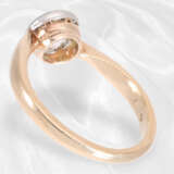 Ring: Antiker Diamant-Goldschmiedering, Altschliff-Diamant von ca. 1ct - Foto 4