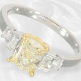 Ring: Exquisiter Diamantring, gelber Diamant von ca. 1,5ct, neuwertig - Foto 1
