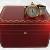 Armbanduhr: luxuriöse Cartier Pasha Automatic Ref. 4326, 18K Gold mit Box und Papieren aus 2021 - фото 3