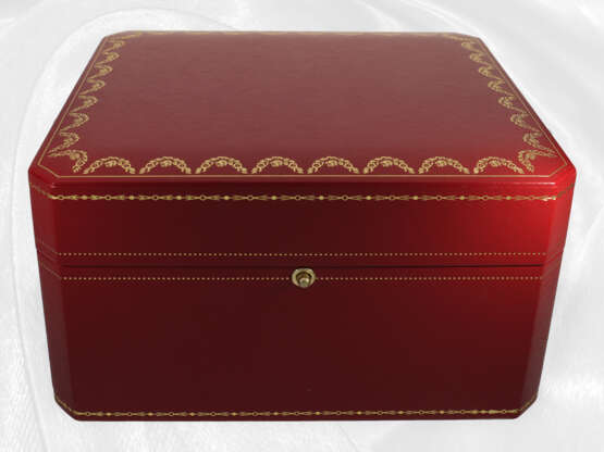 Armbanduhr: luxuriöse Cartier Pasha Automatic Ref. 4326, 18K Gold mit Box und Papieren aus 2021 - фото 7