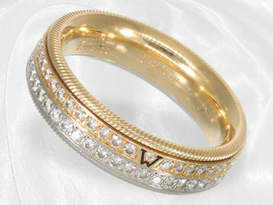 Ring: luxuriöser, sehr teurer Wellendorff Brillantring, Modell "2 Herzen-Eine Liebe", hochwertigste Handarbeit aus 18K Gold, NP ca.17.000€ - photo 3