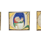 Three Old Testament prophets, cut from an illuminated choirbook/ - Foto 1
