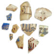 A GROUP OF ENAMELLED GLASS FRAGMENTS - Auction archive