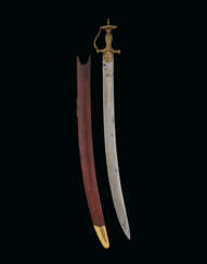 A SWORD (TULWAR) AND SCABBARD FROM THE PERSONAL ARMOURY OF TIPU SULTAN (R. 1782-99)